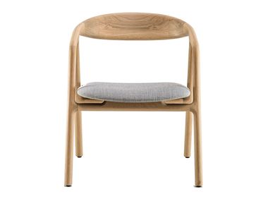 Poltroncina in legno con braccioli BLED Woak