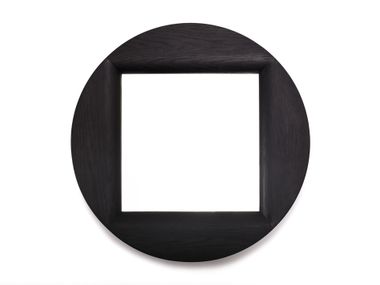 Framed square mirror SIGNET Woak