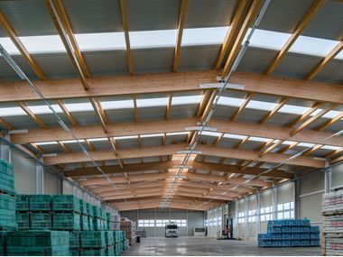Edificio prefabricado Logistic warehouses Wolf System