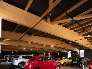 Edificio prefabricado Production and commercial buildings Wolf System