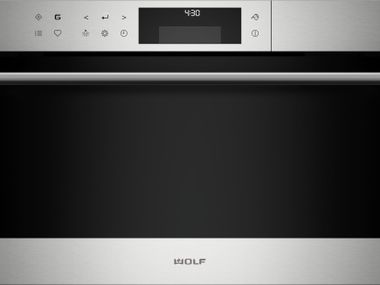 Forno a vapore da incasso in acciaio inox e vetro a controllo elettronico ICBCSO30TE/S/TH Wolf