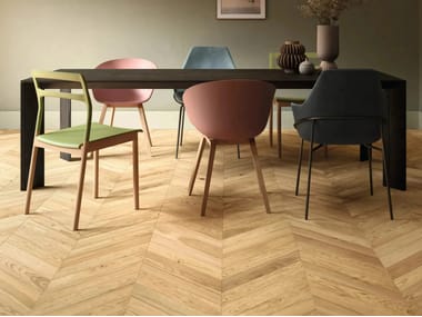Woodco, STAR Parquet formato spina 45 in rovere europeo