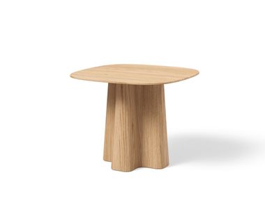 Square wooden central coffee table XX 50 JAVORINA
