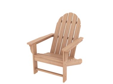 Deck chair with armrests ESSENCE SERIES ADIRONDACK YARDCOM