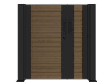 YARDCOM, AURORA Cancello a battente in alluminio