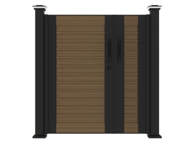 YARDCOM, AURORA Cancello a battente in alluminio