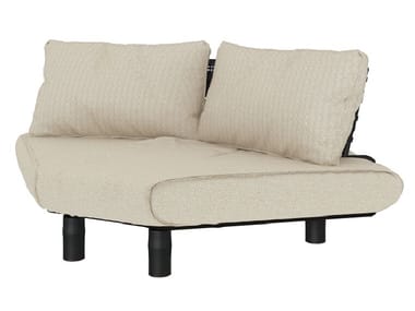 Poltrona da giardino ad angolo in tessuto BAMBOO YARDCOM