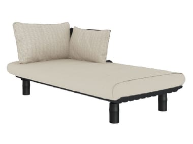 Dormeuse da giardino imbottita in tessuto BAMBOO YARDCOM