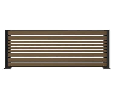 YARDCOM, ECHOED WAVE Parete divisoria modulare in alluminio