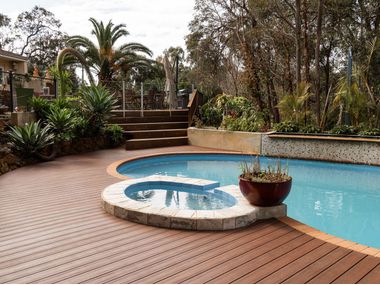 Wood fibre decking ESSENCE SERIES YARDCOM