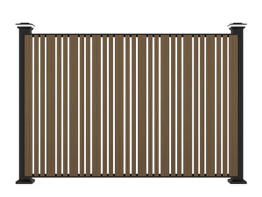 YARDCOM, GALAXY Parete divisoria luminose modulare in alluminio
