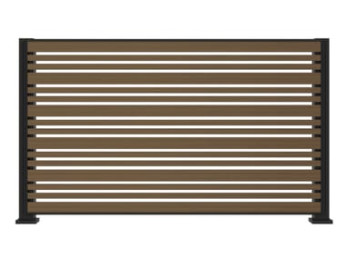 YARDCOM, HEAVY WAVE Parete divisoria modulare in alluminio