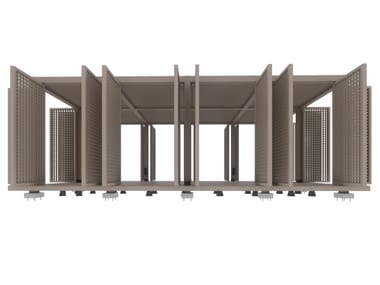 YARDCOM, SHIJING Pergola autoportante in alluminio
