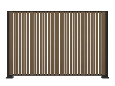 YARDCOM, TORRENT Parete divisoria modulare in alluminio