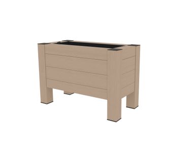 Jardinera rectangular modular baja ULTRA SERIES FLOWER BOX 1 YARDCOM