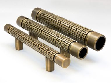 Brass door handle TRAMA BRASS YDF