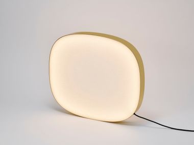 LED brass and acrylic table lamp with dimmer AND-ON Y.S.M PRODUCTS