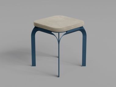 Stool with padded seat AUDACE Yla