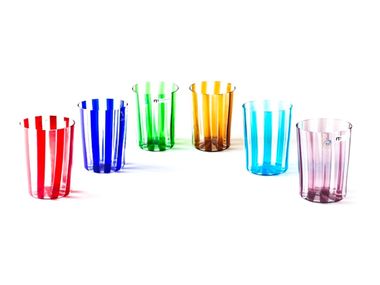 Conjunto de copos de vidro de Murano IRIDE YourMurano