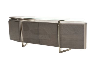 Sideboard with doors ATHENA ZEBRANO