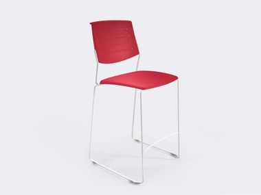 Sled base stool ZERO9 FILO Ares Line
