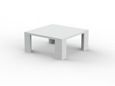 Low square coffee table ZEUS TV 01 Mobilspazio