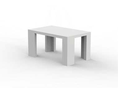 Low rectangular coffee table ZEUS TV 02 Mobilspazio