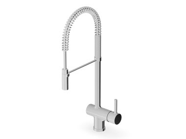 Miscelatore da cucina monocomando da piano con doccetta orientabile PAN S ZPA286 ZUCCHETTI