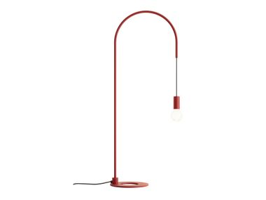 Lampada da tavolo a LED in metallo FILO Zafferano