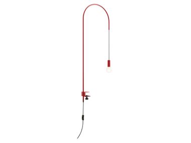 Lampada da tavolo a LED in metallo con morsetto FILO Zafferano