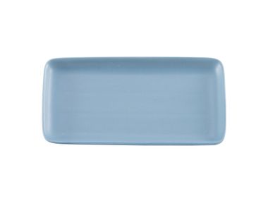 Rectangular porcelain plate LEVANTE Zafferano