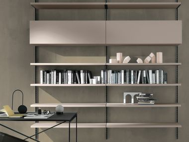 Wall-mounted sectional bookcase FLEXY EASY SM2205 Zalf