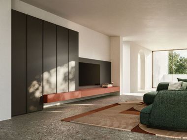 Sectional storage wall MODULOR SM2625 Zalf