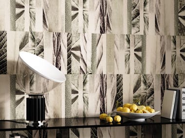 Carta da parati stampata in digitale LEAVES FILLING Zambaiti Contract