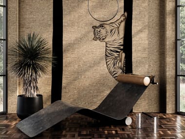 Carta da parati stampata in digitale SUMATRA 3 Zambaiti Contract