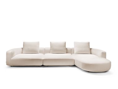 Modular fabric sofa PIANOALTO Zanotta