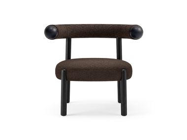 Wooden armchair RONDEVÙ Zanotta
