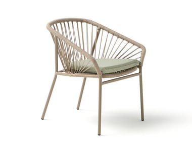 Zavotti, ENSENADA Sedia da giardino in corda di poliestere con braccioli