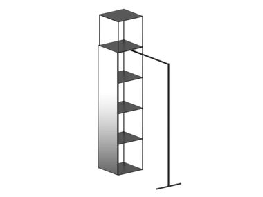 Painted metal coat rack / hallway unit SLIM IRONY MIRABILIA Zeus