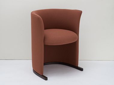 Sled base easy chair CANNELLA Zilio A&C