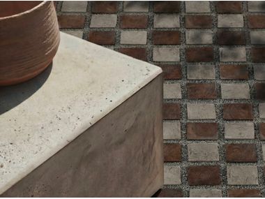 Drainage flooring in terracotta and wood for outdoor use TERRA + BOSCOCLASSICO Zocchetto