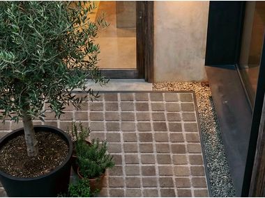 Terracotta drainage flooring for outdoor use TERRA MOKA+LG Zocchetto