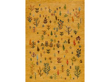 Handmade wool rug NAÏVE WOODLAND 1 Zollanvari