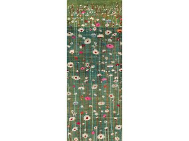 Rectangular wool rug with floral pattern FLOWER MEADOW 4 RUNNER Zollanvari