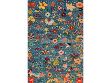 Rectangular wool rug with floral pattern GARDEN OF EDEN 29 Zollanvari