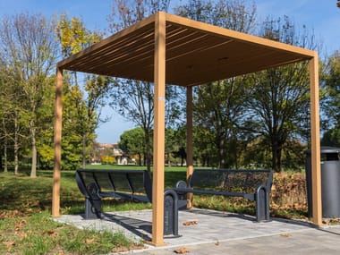Tecnodeck, TECNODECK® Pergola Pergola in WPC
