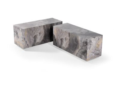 Mesa de centro retangular de vidro ADONE Reflex
