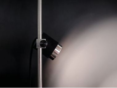 Adjustable LED floor lamp cordless DADO 33 TERRA ailis
