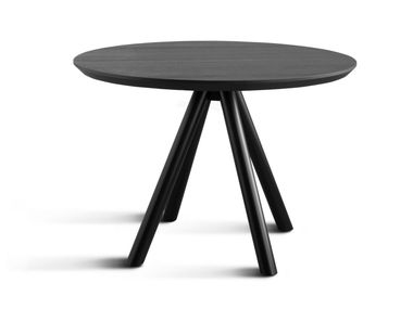 Round wooden dining table AKY CONTRACT TrabA'