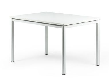 Steel and wood table AMBURGO Belca